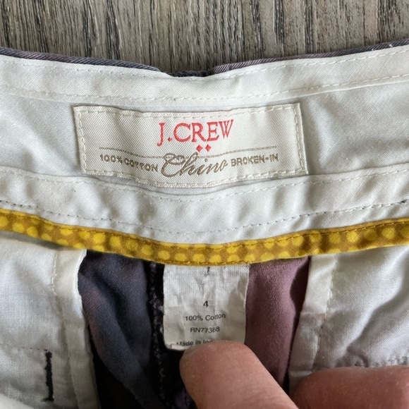 J. Crew Factory Women’s Purple Tie Dye Shorts, size 4 - Picture 6 of 7